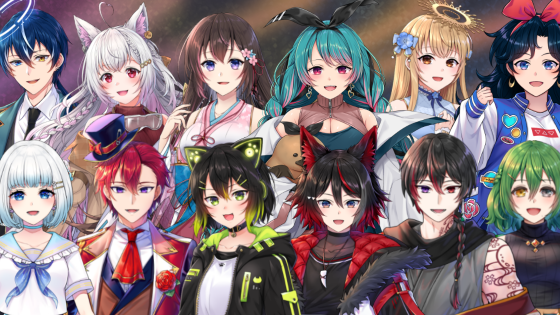 LOViT STUDIO 様 / 所属ライバー キャラクターデザイン(担当分)